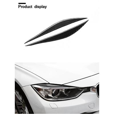 Carbon Headlight Eyelid Cover Eyebrows For Bmw F32 F33 F36 F82 M4 M3 2014-2018
