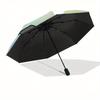 Kuromi, Sanrio Automatic Opening and Closing Parasol Compact Travel Umbrella with 8 Ribs for Women and Men Ideal Birthday/Christmas Gift, Ou
