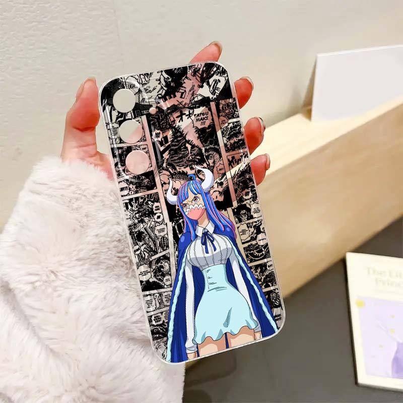One Pieces Luffys Zoro Phone Case For iPhone 17 16e 16 15 14 13 12 11 Mini Air Pro Max XR XSMax Plus Transparent Soft Back Cover