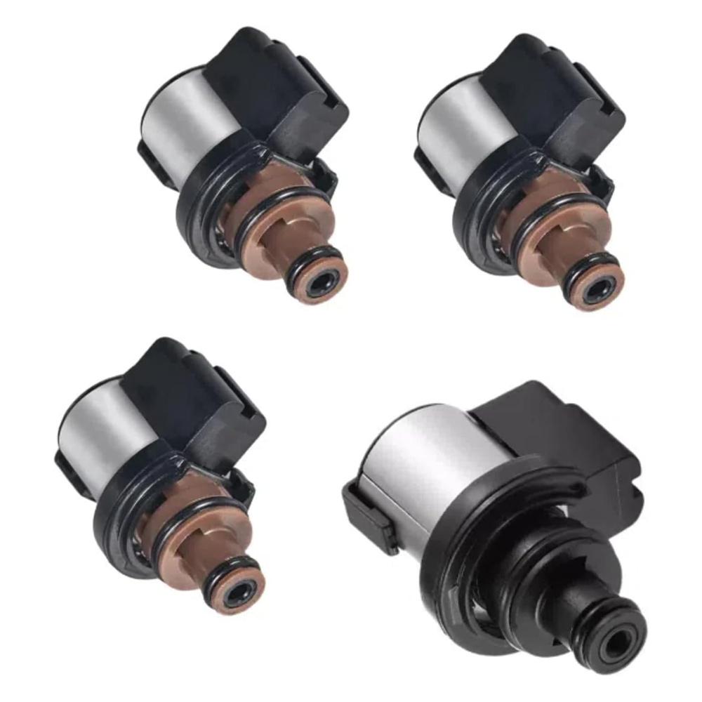 4PCS Torque Converter AWD Control & Lock-Up Solenoid For Subaru CVT TR580 TR690