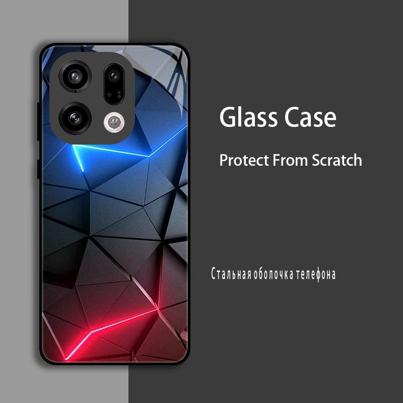 For OPPO Find X9 X 9 Pro Case Cover Tempered Glass Case Hard Shockproof Coque Bumper For OPPO Find X8S X8 Ultra Protect Case