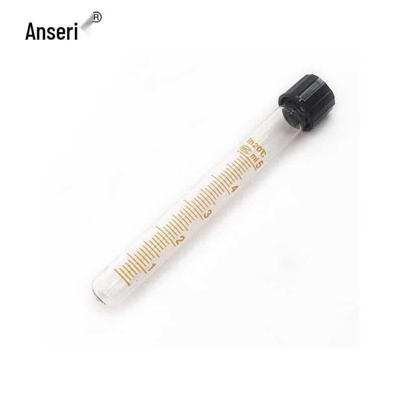 Ansell Screw Cap Round Bottom Test Tube