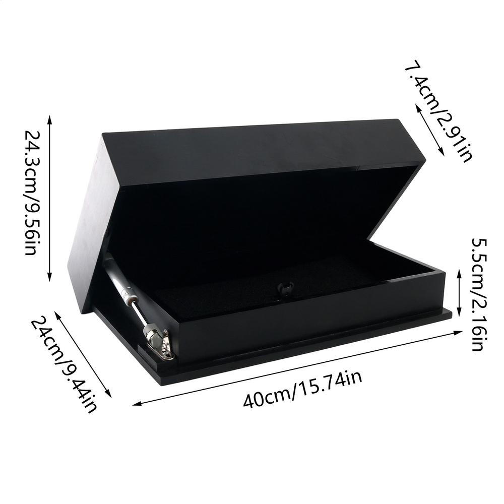 Wall Mounted Storage Rack With Hiddens Compartments Decorative Wooden Floating Display Secret Floating Storage Shelves Safely