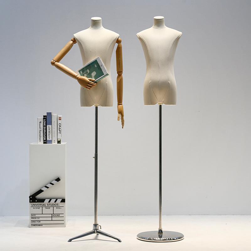 Big Kids' Clothing Store Teen Half-Body Mannequin - Male/Female Display Stand