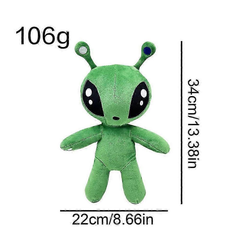 IKEA AFTONSPARV Soft Toy Green Alien Plush Toys Alien Stuffed Cute Animal Cuddling Dolls Gifts 25-26
