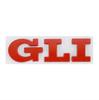 3D Metal Car Letters GLI Logo Rear Trunk Front Grill Badge Emblem Sticker Decals For Volkswagen VW Jetta MK2 MK4 MK5 MK6 MK7 MK8 zd1