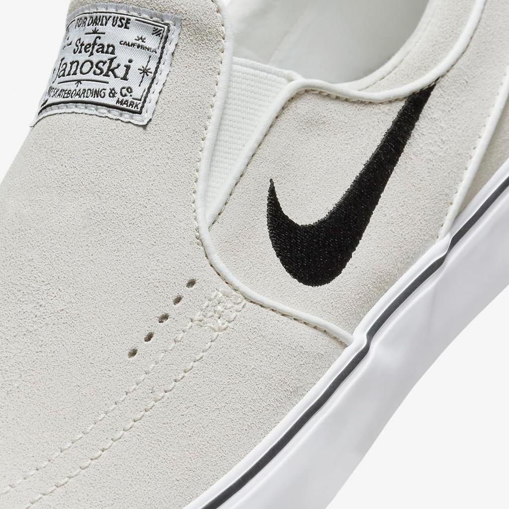 Nike SB Summit Authentic Nike Japan Size Janoski+ Slip, White/Summit White/White/Black, FN5893-100, Product, 23.5cm