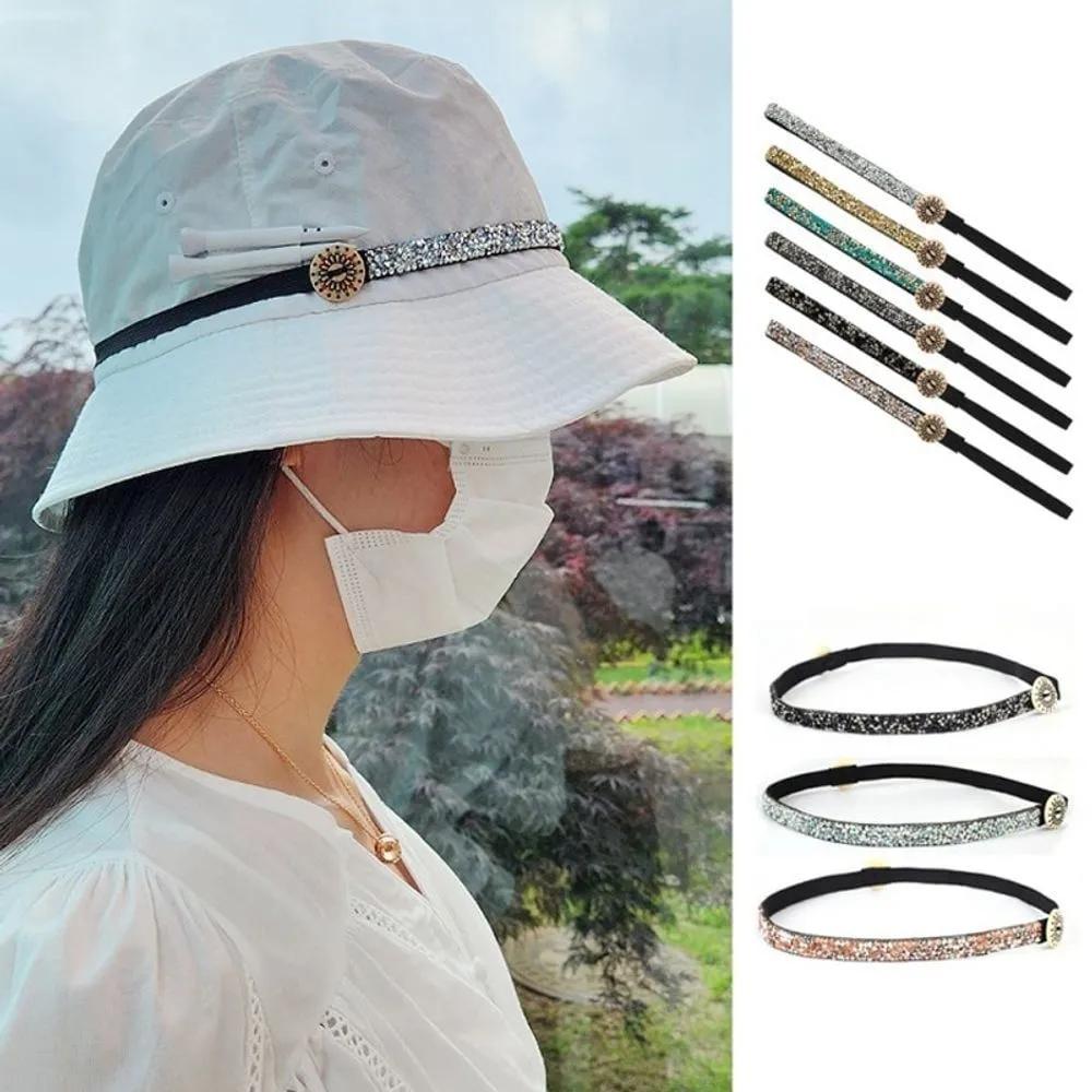 Headband hat fastener jewel fashion cubic jewel headband thin Random Color Buy One Get One Free