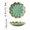 De'ou Starry Kiln-Glazed Ceramic Flower Dish Set