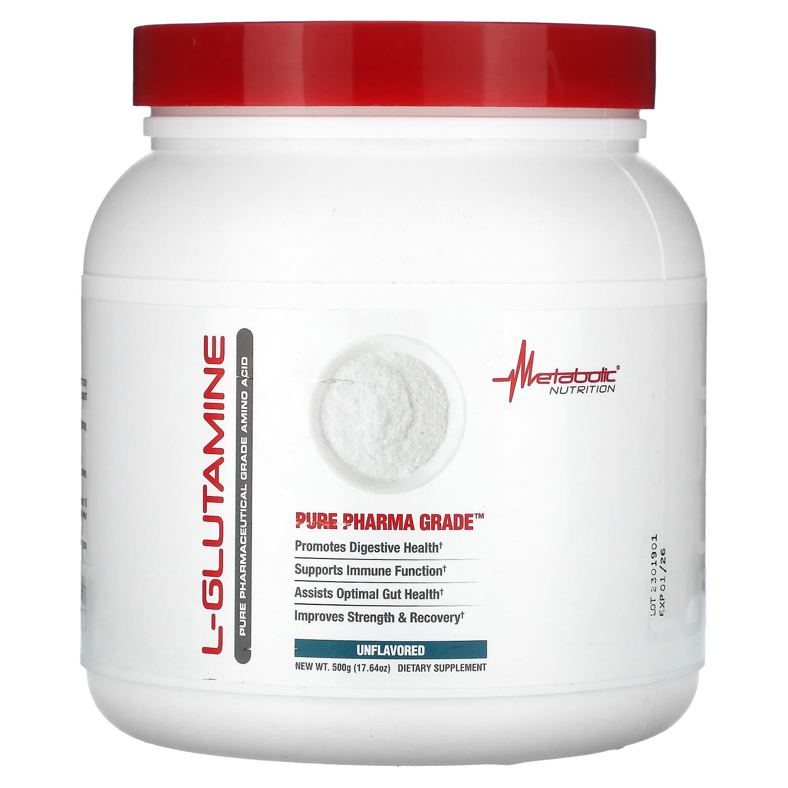 

L-Glutamine, Unflavored, 500G(17.64Oz)