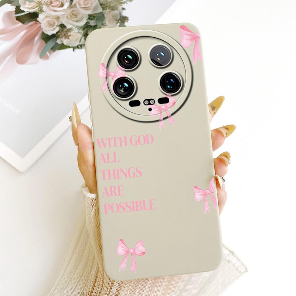 

Casing For Xiaomi 14 Ultra Cover Fashion Cartoon Cute Funny Painted Silicone Phone Case 24031PN0DC 24030PN60G Xiaomi 14 Ultra