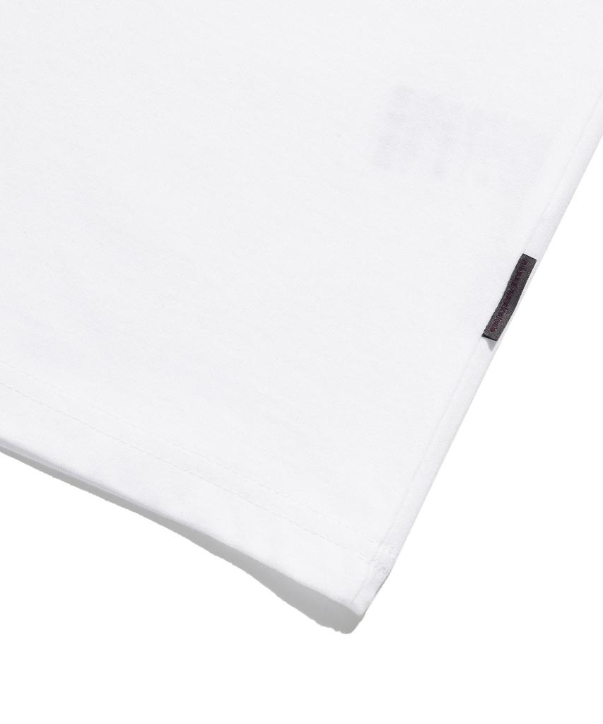 NICEGHOSTCLUB Spray Print Tee_White(Ng2Emut508A)