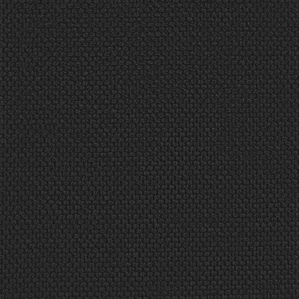 Adjustable Floor Chair Black Coarse Velvet