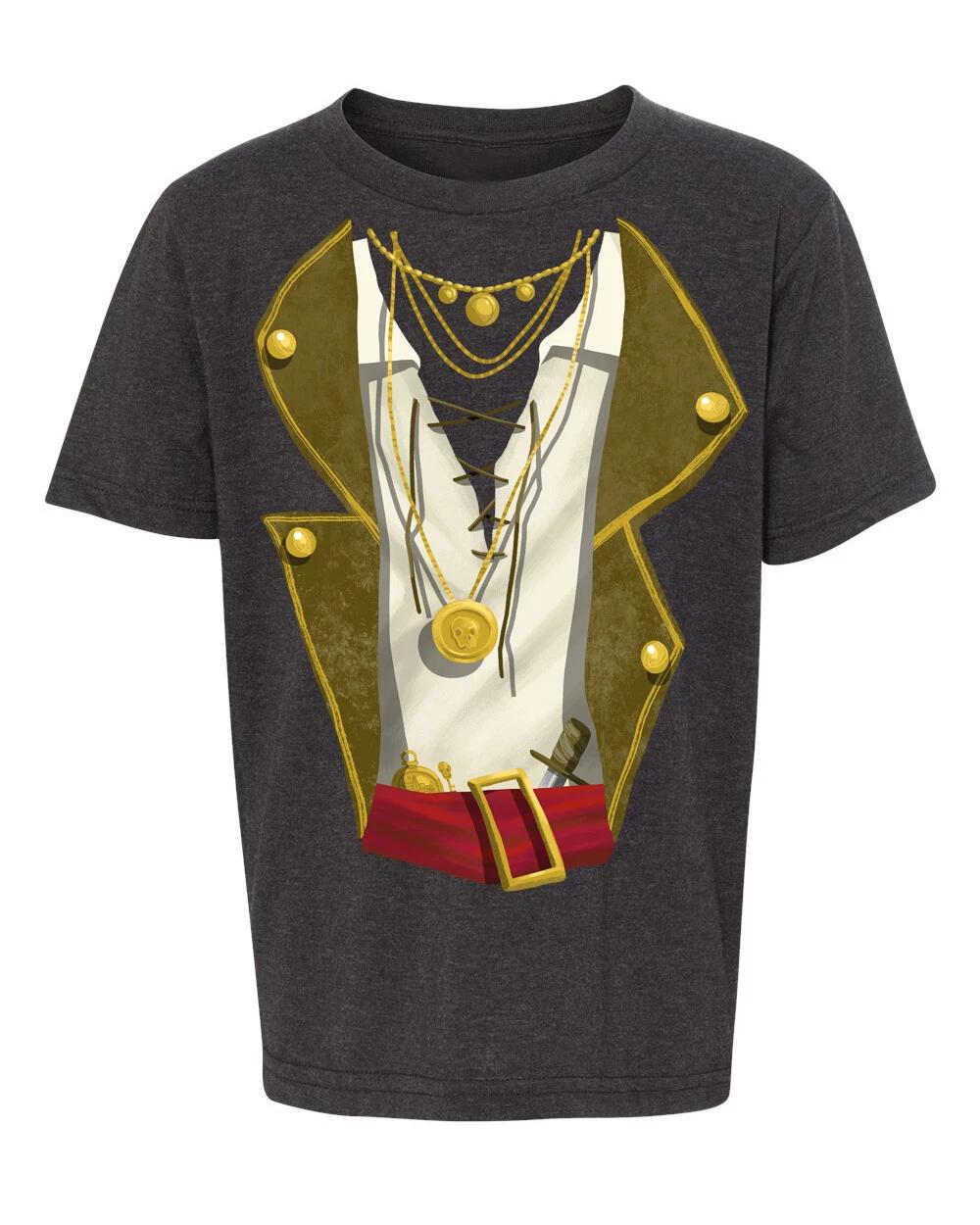 Pirate Costume T-Shirt, Kid s Graphic Tee, Halloween Kid s Shirt S