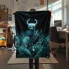 Hollow Knight Print Flannel Blanket, High quality Comfortable for All Seasons, Home Decor, Warmth and Comfort, Perfect for Christmas Gifts43