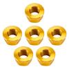 Rear Sprocket Nut Kit M10x1.5mm Gold For Aprilia RSV RSV4 1000R Factory 04-16