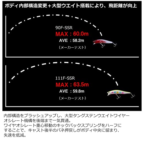 Daiwa C Wake R111FSSR CAK Boraco Sea Bass Lure