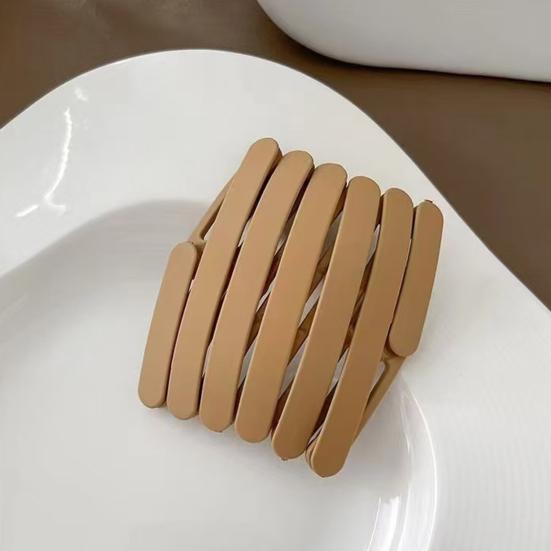 Women Headband Anti-Skid Teeth Resin Hairband Adjustable Stretch Travel Washing Face Hair Hoop Running Jumping Hair Accessory