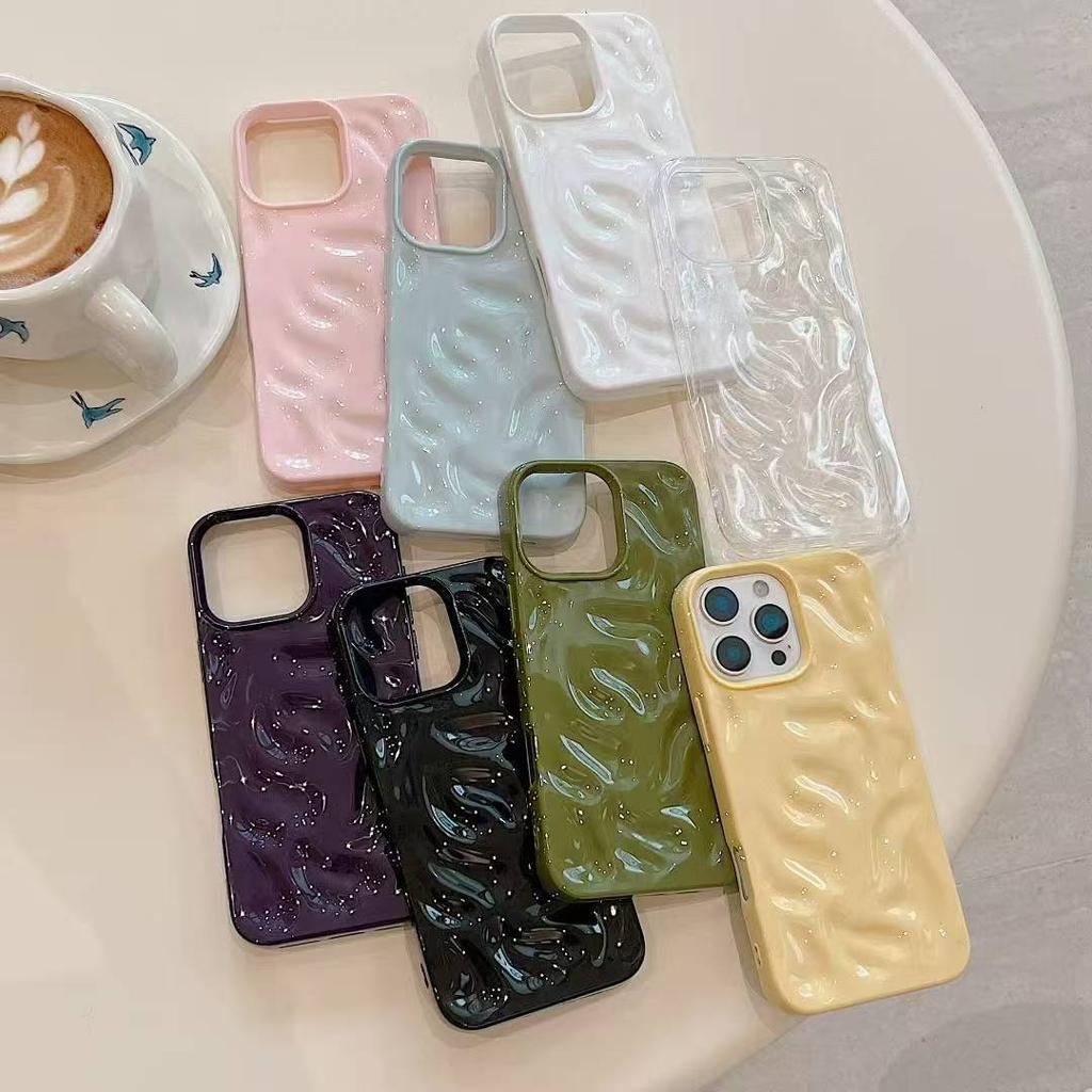 Meteorite shell TPU simple wind suitable for Apple 16PROMAX Internet celebrity Apple 15PRO all-inclusive mobile phone case soft case