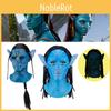 Svítící Avatar Pokrývka hlavy Halloweenská Maska Ideální pro Cosplay a Karnevaly