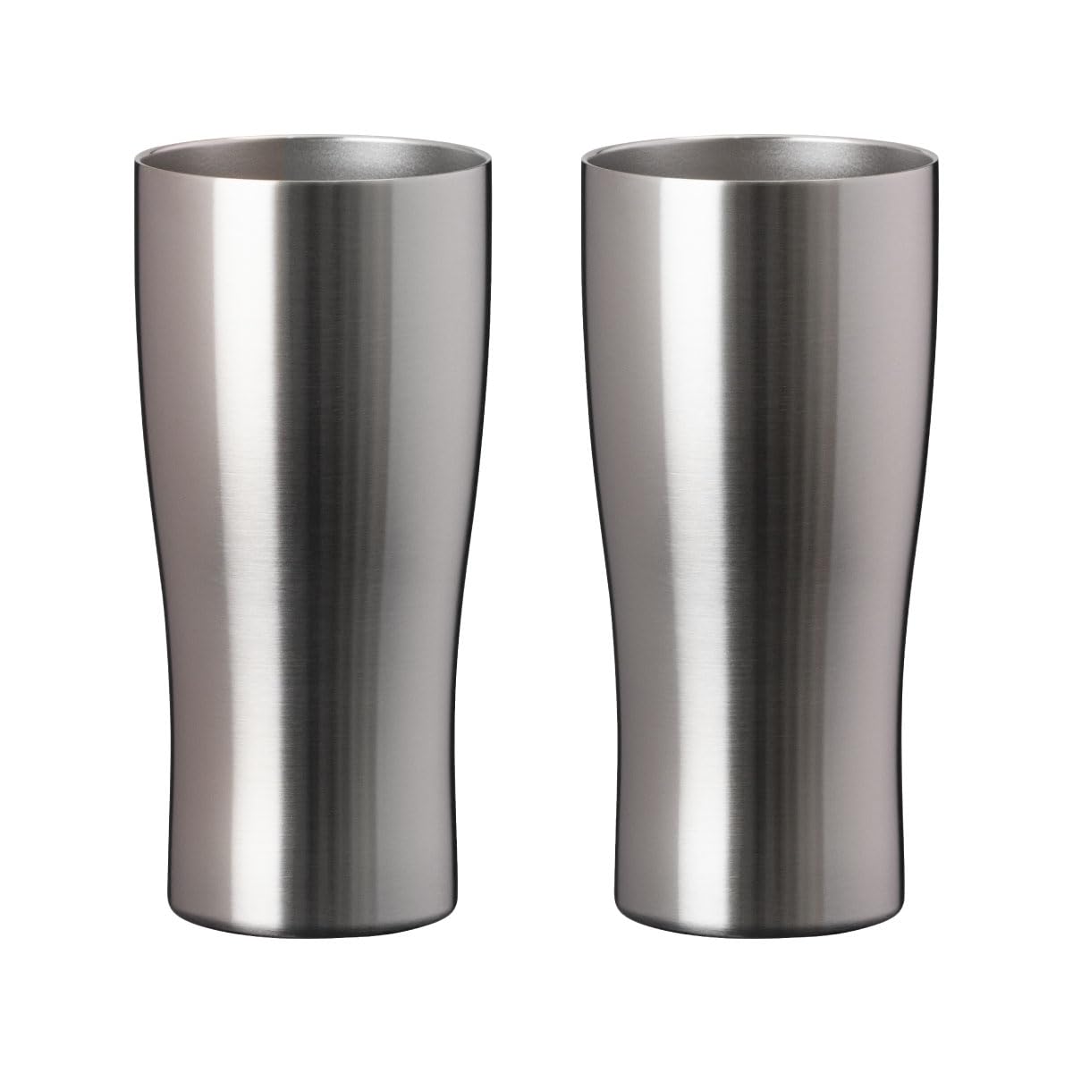 

Atlas Insulated Stainless Steel Set of Smooth Vacuum Perfect for and Highballs Tumblers, 630ml, 2, Mouth, Insulated, Alcohol, Beer, (ASTN-631MT2P)