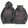 Ed Sheeran Play Is Now Hoodie Men Women Harajuku Pullover Tops Sweatshirt Gift