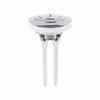 Toilet Push Button Flush Replacement Dual Toilet Flush Button Round Head For 38/48/58mm Bathroom Toilet Water Tank Repair
