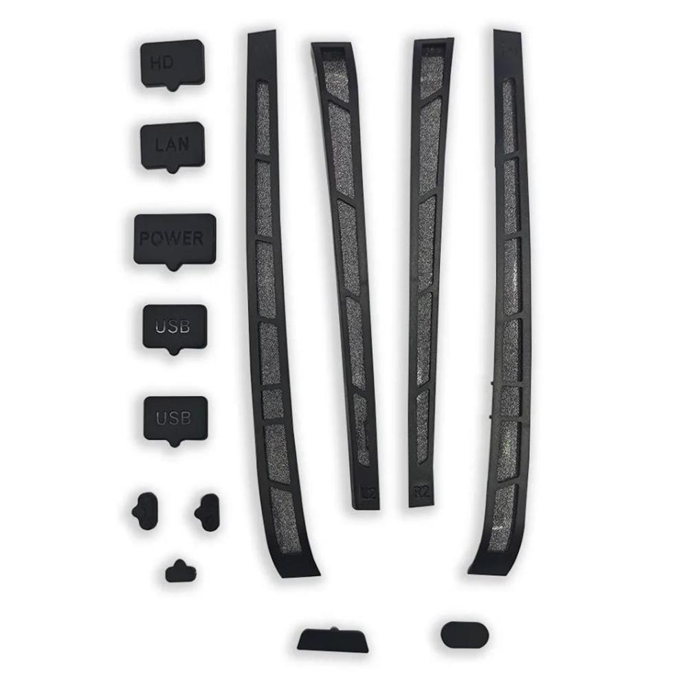 

EY# 12 in 1 Silicone Dust Plugs Set Dustproof Plug Anti-dust Cover for PS5 Slim