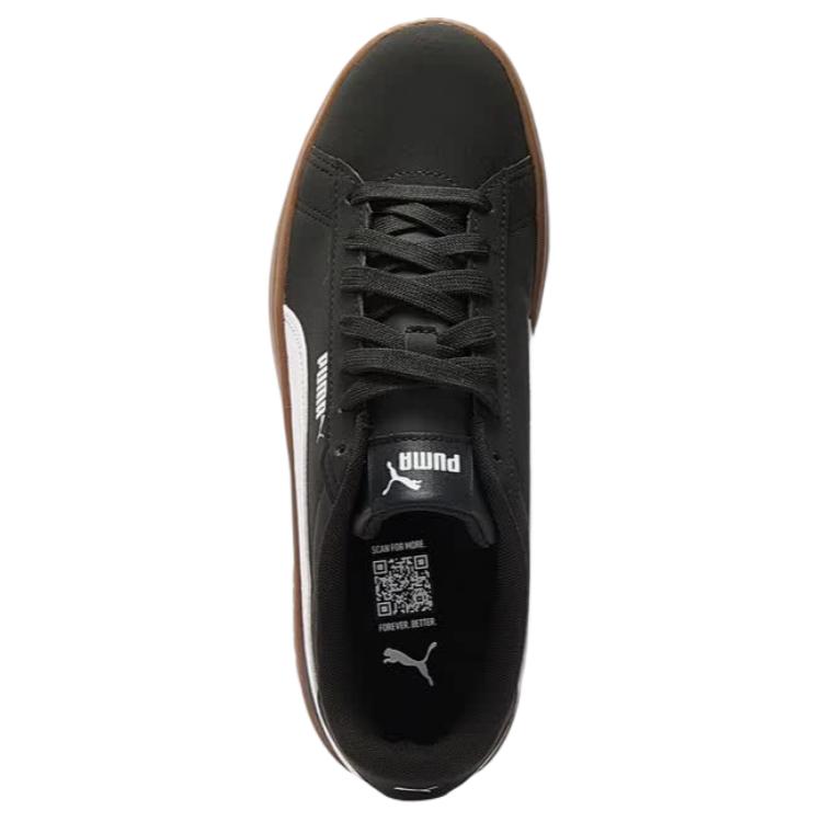 Puma Smash 3.0 Buck Soft Comfortable Low-Top Sneakers Unisex sneakers Black 392336-25