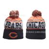 2026 Winter Chicago Bears Knit Hat Embroidered Warm Beanie Men Women Sports Team Cap