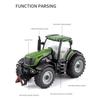 1/30 Alloy Tractor Model Diecast Metal Farming Tool Car Cultivated Land Car Agricultural Vehicles Model with Sound Kids Toy Gift