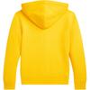 Polo Ralph Lauren Felpa Monocolore con Cappuccio Manica Lunga con Logo Ricamato Felpe Bambino Giallo 323799360-050