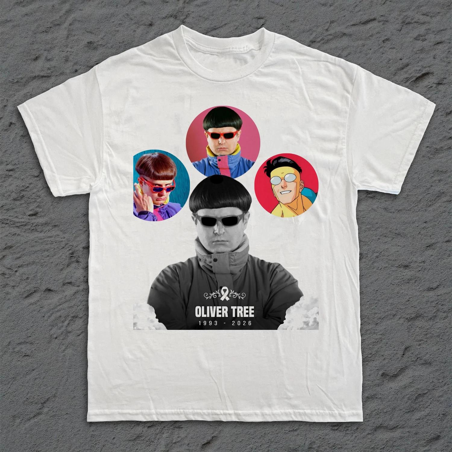 Oliver Tree 1993 -2026 T-Shirt Gift For Fan Unisex Cotton Tee All sizes XXL
