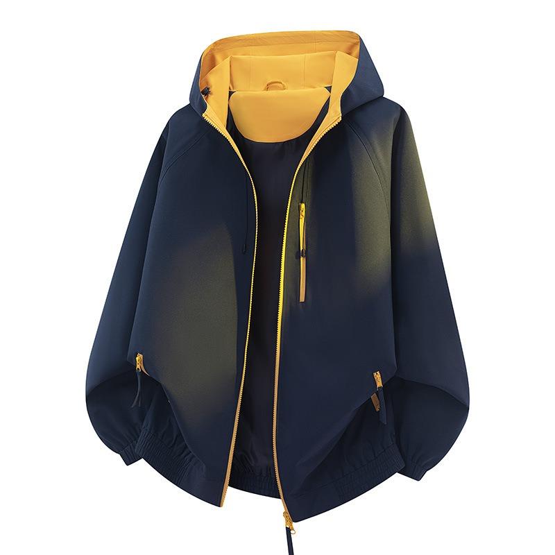 

Spring and Summer Women s Jacket Jacket Casual All-match Outdoor Windproof Sunscreen Sports Jacket S тёмно-синий