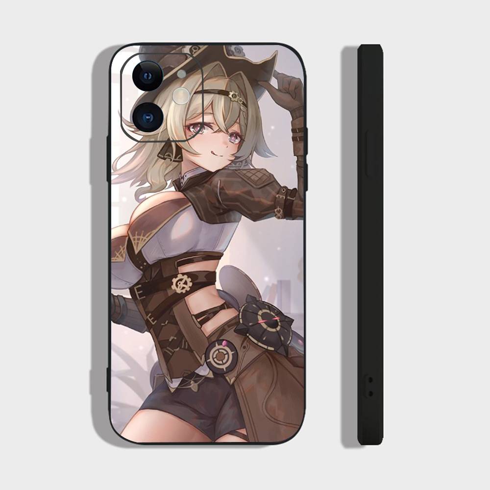 

Vill-V Animated Game H-Honkai Impact 3rd Phone Case For IPhone 17 Air 16 15 14 13 Pro Max 11 12 Black Silicone Cover IPHONE 13PRO