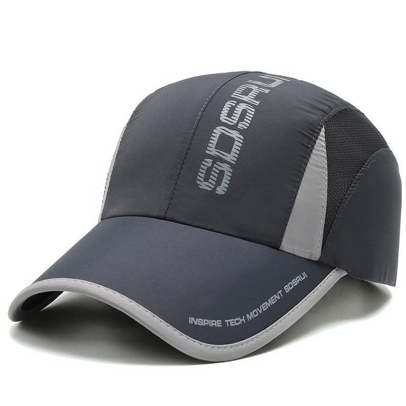 Καπέλο ανδρικό καλοκαιρινό λεπτό γρήγορης ξήρανσης αντηλιακό σκίαστρο καπέλο του μπέιζμπολ καλοκαιρινό casual εξωτερικού χώρου ψάρεμα αναπνεύσιμο αντηλιακό καπέλο