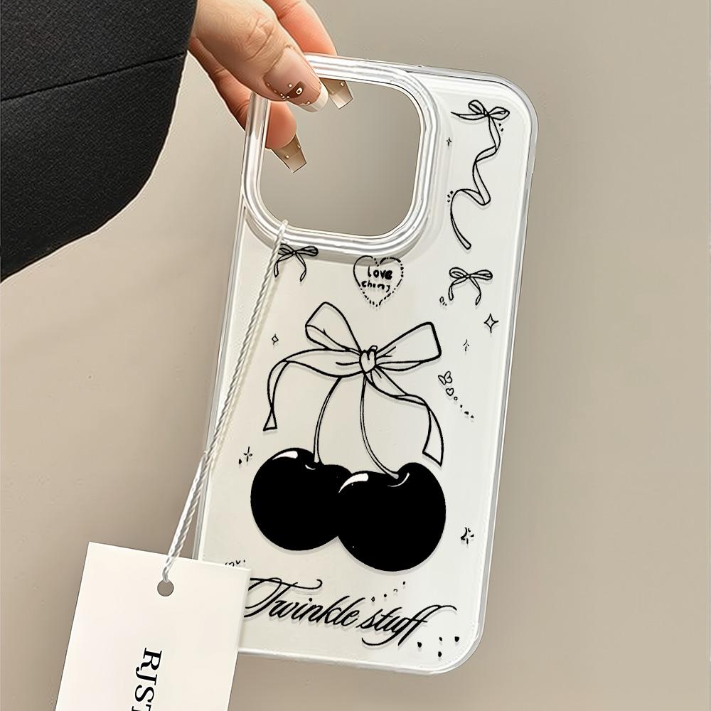 

Расписной чехол для телефона для iPhone 12 13 15 16 iPhone 16 12 13 14 15 Pro 14 15 16 Pro Max Полное покрытие Противоударный Защита от отпечатков пальцев Свежий стиль Защитный чехол iPhone 16 чистый