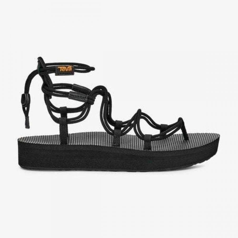 Teva Women S Lightweight Height increaSing SandalS Midform Infinity  Stvf2517890 Blk STVF2517890-BLK/250