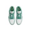 Air Jordan 1 Low New Emerald Unisex Sneakers Green White Light-Steel-Grey DN3705-301