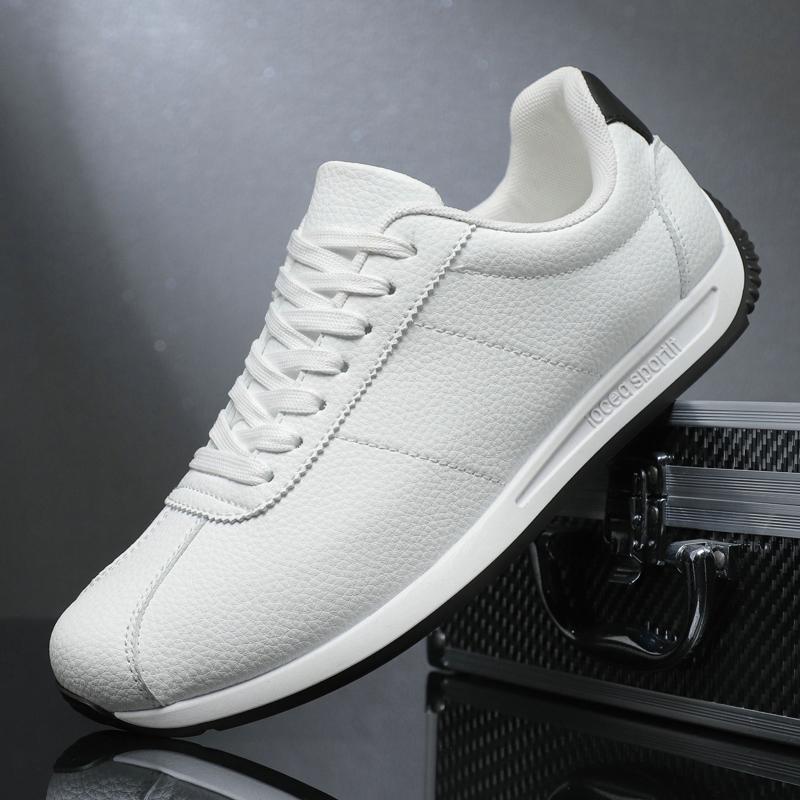 Men's Shoes Sneakers Leisure Running Shoes for Men Fashion Anti Slip Sports Shoes Tennis Trend Hot Selling Men White Flat Shoe
