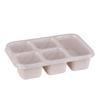 Bento Lunch Box With Reusable 5 Compartment Bento Box With Lid Compatible For Bento Snack Containers For Travel And Work