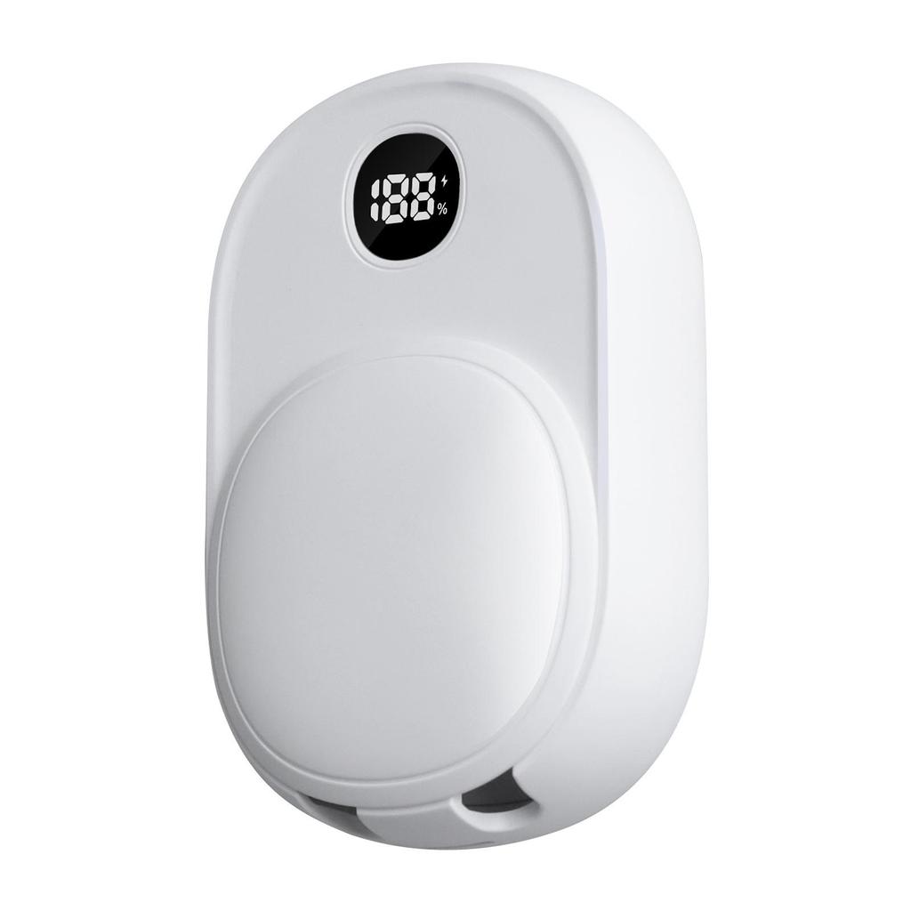 Portable Wall-Mounted UV Toothbrush Sterilizer and Dryer - Double Electric Brush Compatible, No-Punch Installation