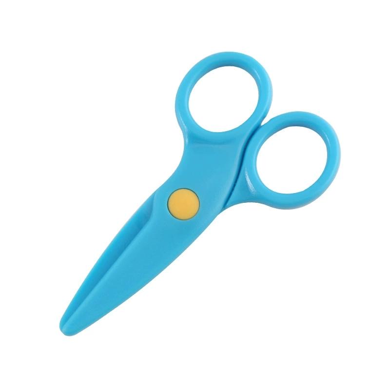 Child-Protective Craft Scissors 1-Piece Set - Safety Edge Design for Kids' Art Projects And School Supplies