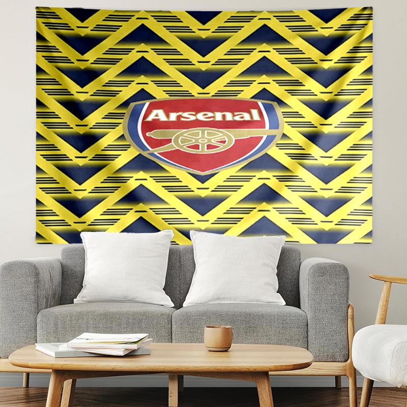 Arsenal F.C Print Tapestry, Lightweight Wall Hanging, for Bedroom, Dorm, Living Room, Home Art Decor - Birthday Christmas Gift for Friends
