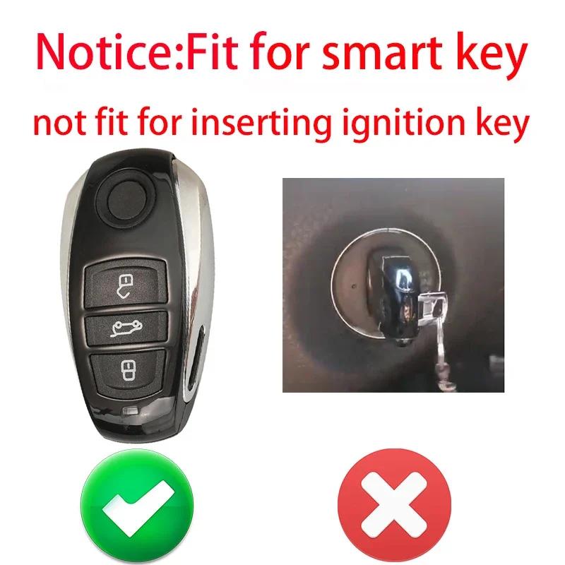 VW GTI GOLF 2026 Hot For VW VOLKSWAGEN Zinc Alloy Leather Car Remote Key Case Cover Shell Fob for VW Volkswagen Touareg 2017 201
