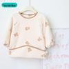 2025 Fall/Winter Unisex Fleece Smock for Kids: Reversible Baby Bib and Eating Wear