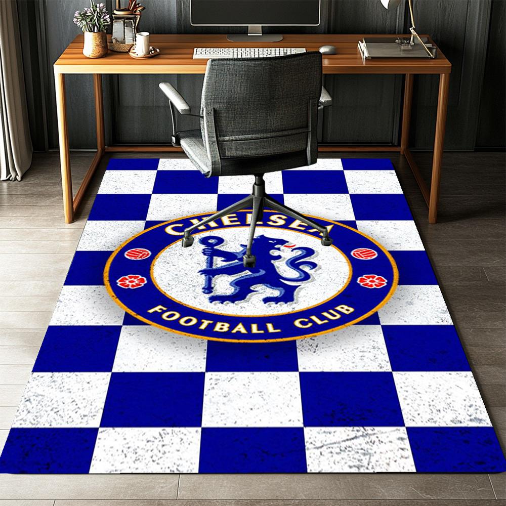 Chelsea Football Club Printed Carpet,Rug,for Office Chair Living Room Bedroom Kitchen Room Decor Gifts.
