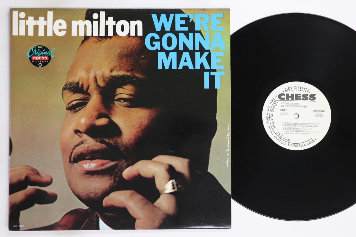

LP Record LITTLE MILTON - We re Gonna Make It GCH8028 CHESS Italy Blues Used