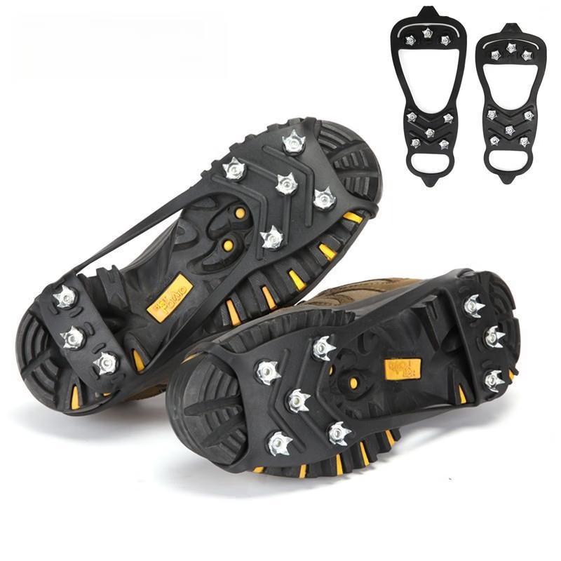 8-Tooth Anti-Slip Ice Grippers