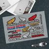 Honda Decal Set High Quality Printed And Cut Stickers Motorcycle Sticker